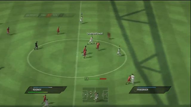 FIFA 10 - Team 3v3 match - England 4 - 3 Germany смотреть онлайн