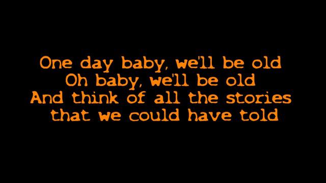 Asaf Avidan - One Day (Official Video)