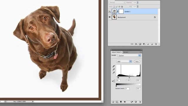 Photoshop Tutorial: Adjustment Layers смотреть онлайн