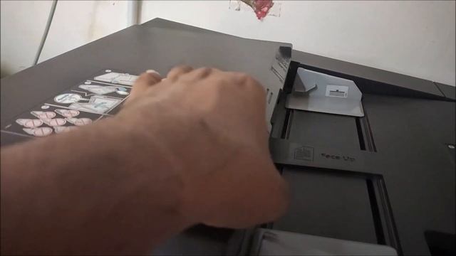 Kyocera 2020/2201/1800 Automatic Document Feeder (ADF) How to Remove Jammed Paper, Clean ADF Glass смотреть онлайн