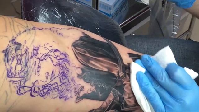 Татуировка Принцесса в реализме смотреть онлайн