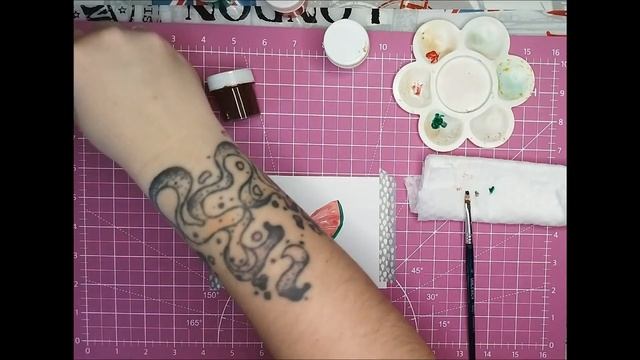 Как нарисовать арбуз / Уроки рисования для детей смотреть онлайн