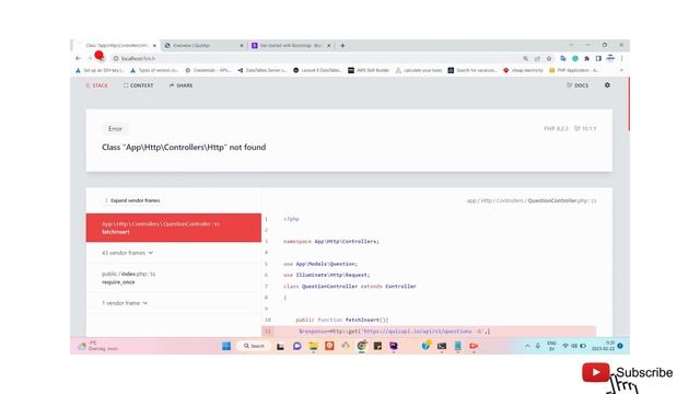 Consuming External api in Laravel смотреть онлайн