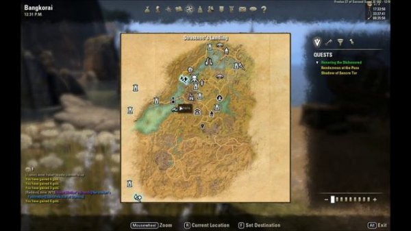 ESO: Bangkorai Treasure Map IV Location