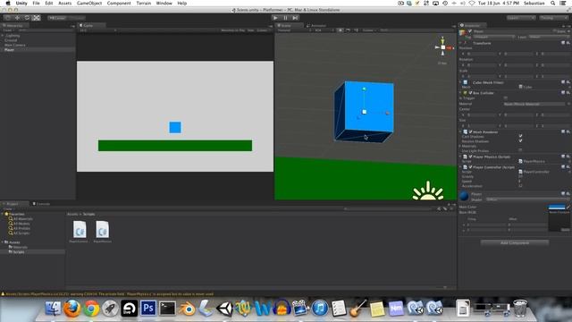 [Unity Tutorial] Platform | Sidescroller 01 смотреть онлайн