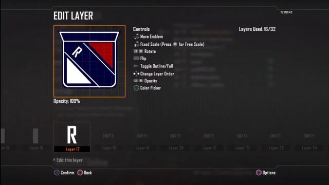 New York Rangers Black Ops 2 Emblem Tutorial смотреть онлайн