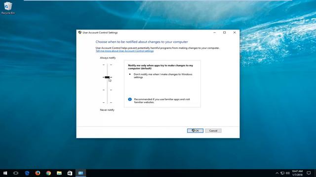 How To Turn Off User Account Control UAC In Windows 10 смотреть онлайн