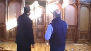 Установка иконостаса в православном храме г. Палдиски