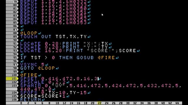 SmileBASIC Tutorials - TOUCH смотреть онлайн