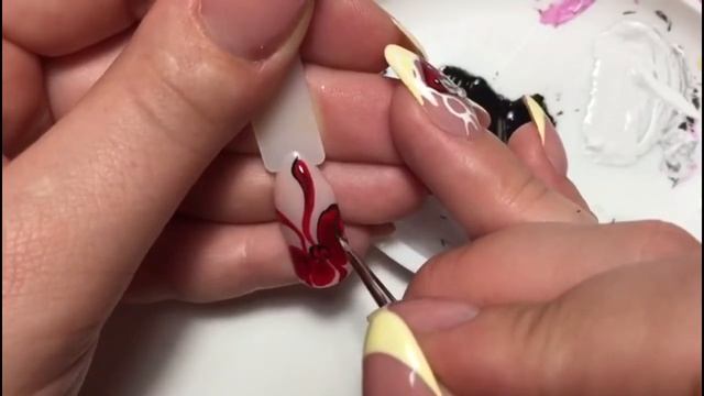Nail Tutorial: Bow Nail Art| Fiocco ? Sulle Unghie | Дизайн. Рисуем Бантик на Ногтях