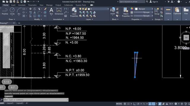 Autocad 2021 Convertir PDF a DWG y Escalar Dentro del mismo Autocad смотреть онлайн