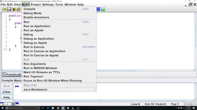 Primitive Data Types (Java Tutorial) смотреть онлайн