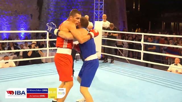Vladimir Mironchikov (SRB) Vs. Andrej Csemez (SVK) EUBC Cup 2023 Final (80kg)