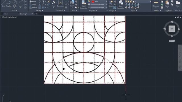 Autodesk AutoCAD, ejercicio No 2 смотреть онлайн