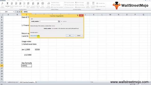 Excel DAY Function | Formula | How to use DAY Function in Excel? смотреть онлайн