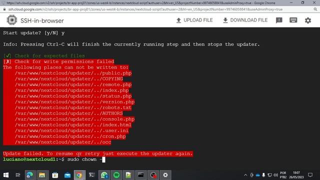 14- Ninja Nextcloud - Realizando o Upgrade de Versão смотреть онлайн