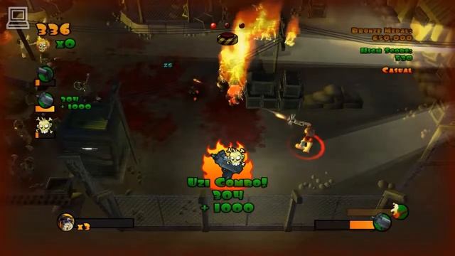 Burn Zombie Burn! : GeForce 8600M GT смотреть онлайн