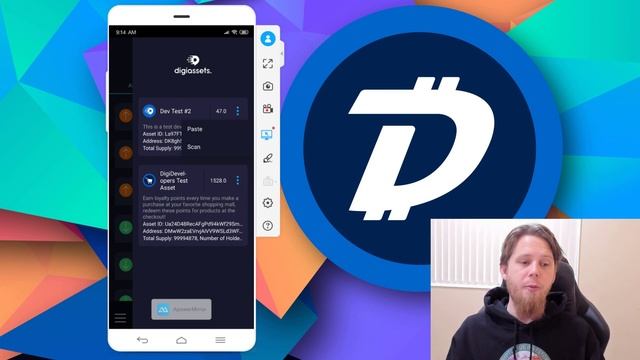 DigiByte Update - #19 - DigiAssets demonstration on Android & Odocrypt upgrade info смотреть онлайн