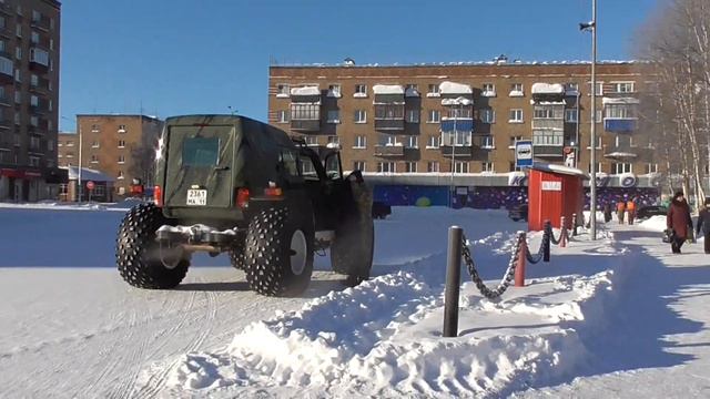 Инта, пл. Комсомольская. 2022.03.10 смотреть онлайн