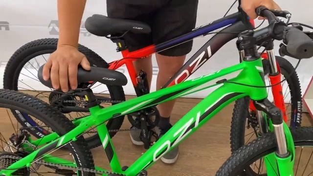 Обзор Велосипедов OZI S24D и A24D на 24 колёсах, на стальной и алюминиевой раме смотреть онлайн