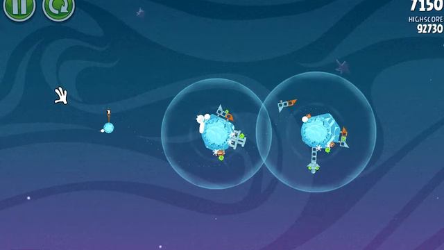Angry Birds: Space. COLD CUTS. All bonus levels 3 stars Прохождение от SAFa смотреть онлайн