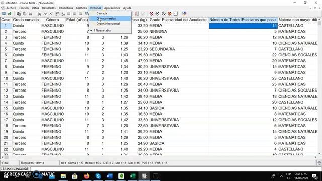 Importar datos Excel a Infostat смотреть онлайн