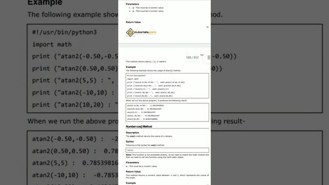 python | python trigonometry смотреть онлайн