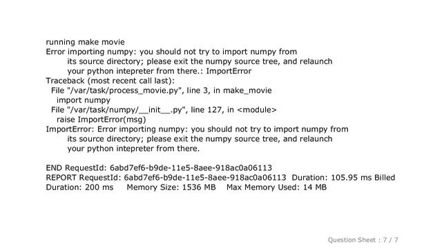 PYTHON : Using moviepy, scipy and numpy in amazon lambda смотреть онлайн