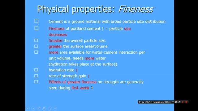 ÇÜ-Construction Materials-CEMENT - Part 3