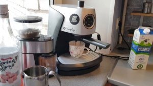 рожковая кофеварка как пользоваться / saeco nina plus bar