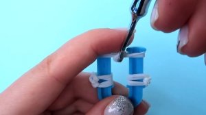 СНЕЖИНКА из резинок на рогатке. Поделки к Новому году | Snowflake Rainbow loom