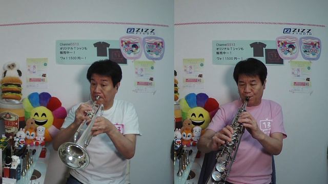 【サックスで吹いてみた】♯36【仁 メインテーマ】 おたおめ特別企画です！4'05"〜渾身のモノマネをゼヒご覧ください(^_^)【めちゃモテないサックス】近藤淳 смотреть онлайн