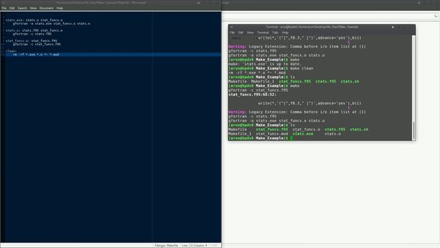 Makefile Tutorials Basics : 003 : make clean and make specific targets смотреть онлайн