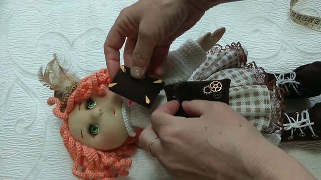 ОБЗОР НА НОВУЮ КУКЛУ В СТИЛЕ СТИМПАНК .АГНЕСС.STEAMPUNK DOLL смотреть онлайн