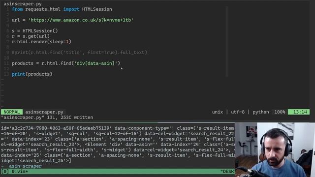 How to Scrape Amazon for ASINs with Requests-HTML смотреть онлайн