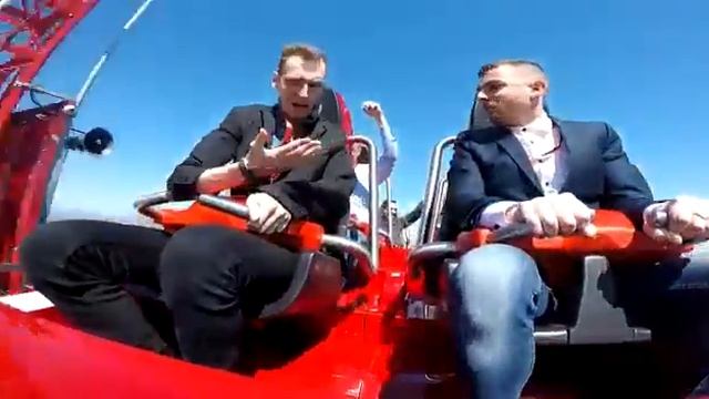 Accidente Ferrari Land paloma red force Port Aventura Pidgeon смотреть онлайн