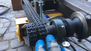 Электропривод на трубогиб