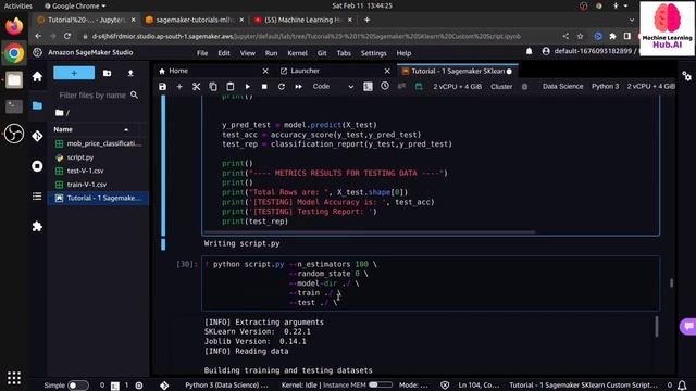 Sagemaker Tutorial - 1 | Build a Sklearn Model with AWS Sagemaker & Custom Training Script смотреть онлайн