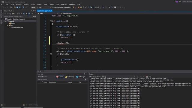 Using Modern OpenGL in C++ смотреть онлайн
