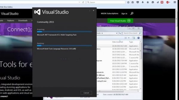 Download and Install Microsoft Visual Studio 2015 - Community 2015  - Free - .NET