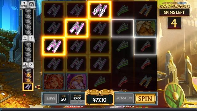 Age of the Gods Norse: Book of Dwarves - Playtech Jackpot Game смотреть онлайн