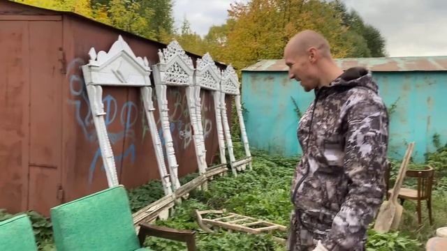 СТАРЬЁВЩИКИ: Гаражи битком. Опять купили кучу крупного барахла. смотреть онлайн