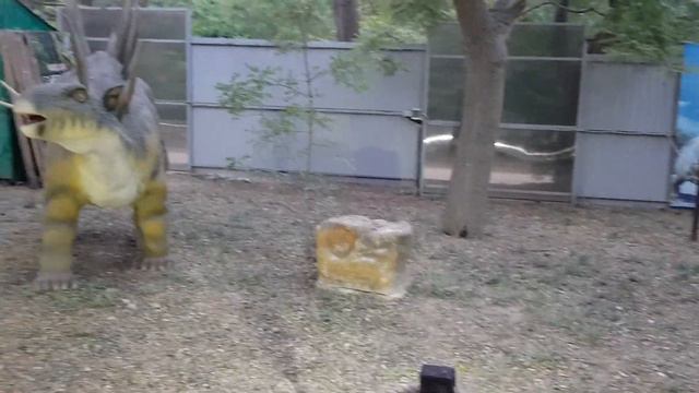 Динопарк "Затерянный мир" Евпатория Крым. Август 2018 смотреть онлайн