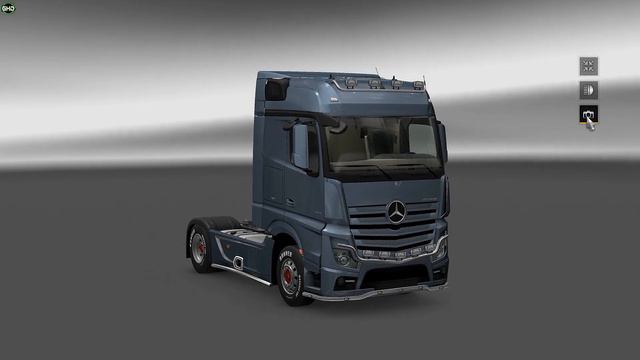 ETS 2 - Actros MP4 Euro6 Presentation смотреть онлайн