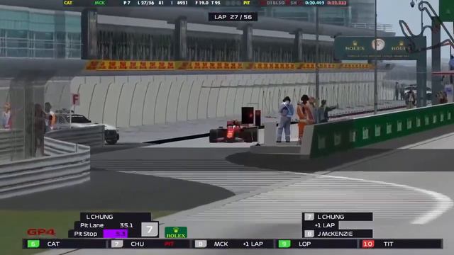 GP4 Offline Championship Season 2019:Round 3:Chinese GP Highlights смотреть онлайн