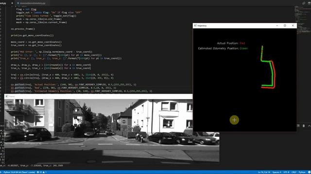 Monocular Video Odometry OpenCV 3.0 Python смотреть онлайн