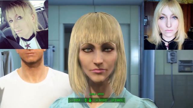 FALLOUT 4 Put yourself in the Game!! CHARACTER CREATION смотреть онлайн