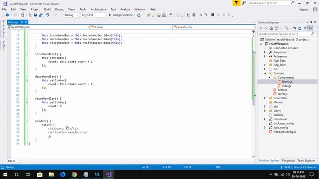 #4 ReactJs with webpack in ASP.NET MVC - Server Side смотреть онлайн
