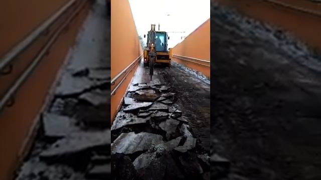 Капитальный ремонт Коломенский подземный переход. смотреть онлайн