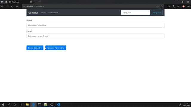 Aula 5 - Criando Cadastro de Contatos bom REACTJS - JSON-SERVER e BOOTSTRAP - Parte 2 смотреть онлайн